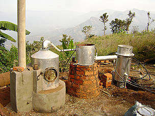 Modified Distillation Unit for lemon grass
© Vishaish Uppal/WWF-India
© Vishaish Uppal/WWF-India