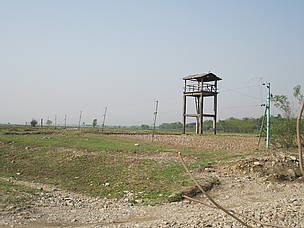 Electric fencing on Mechi Riverbank
© WWF-India, West Bengal State Office
© WWF-India, West Bengal State Office